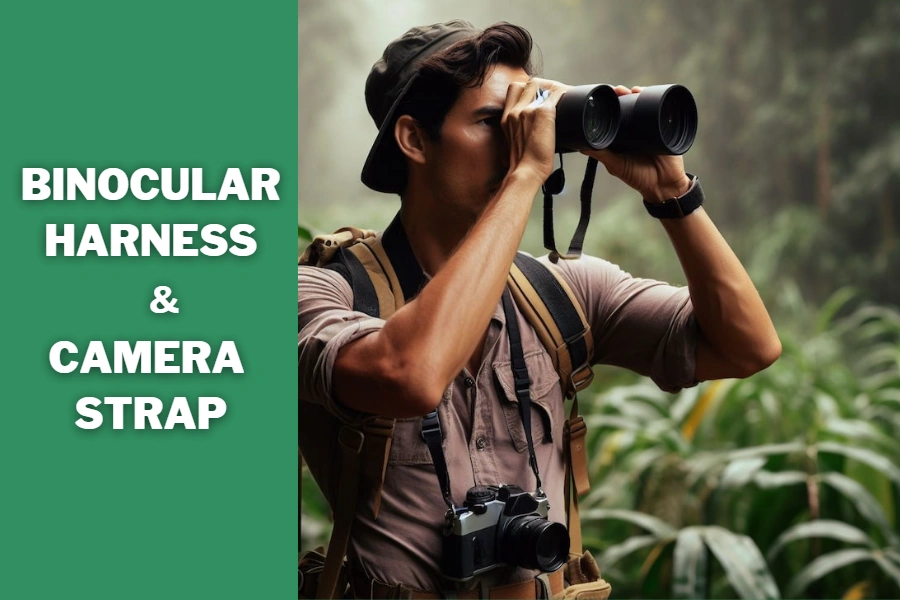 Binocular Harness and Camera Strap